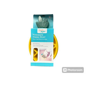 Pineapple Happy Bowl Slow Feed Bowl For Dogs